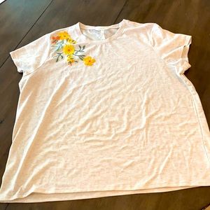 Xxl Matilda Jane embroidered tee